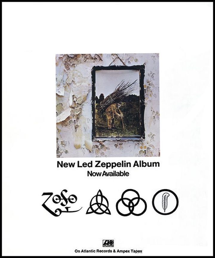 Led Zeppelin Untitled ad 3