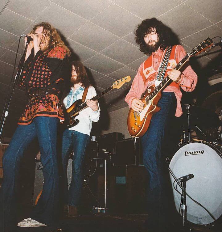 Led Zeppelin La tournée Back to the clubs
