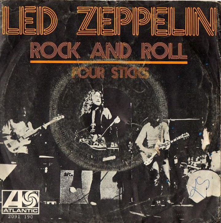 Led Zeppelin Rock and Roll Four Sticks