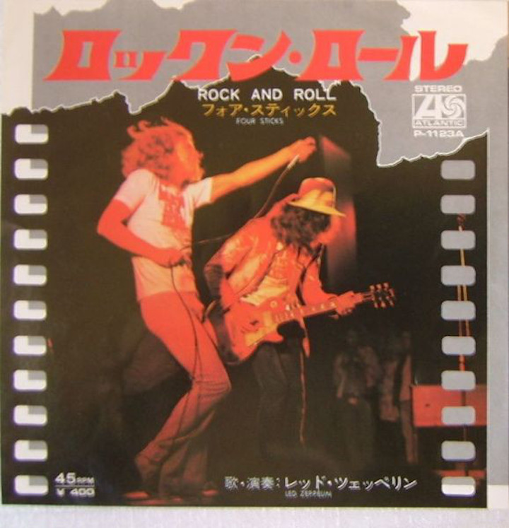 Led Zeppelin Four Sticks Rock and Roll Japan