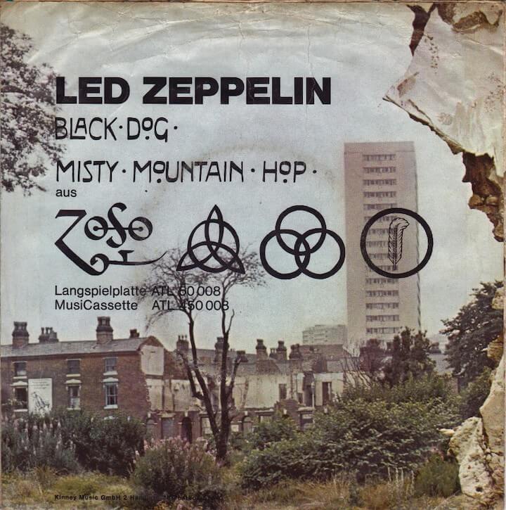 Led Zeppelin Misty Mountain Hop Deutsch